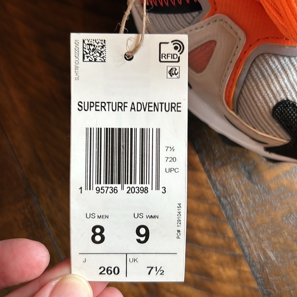 NWT Adidas Stoney Orange Sean Wotherspoon X Atmos Superturf Shoes | Sizes 8 - Picture 7 of 10